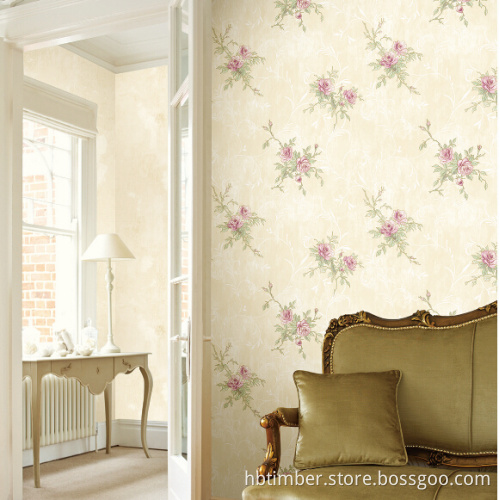 100% eco-friendly 3-Dimensional wall paper for interior wall decoration